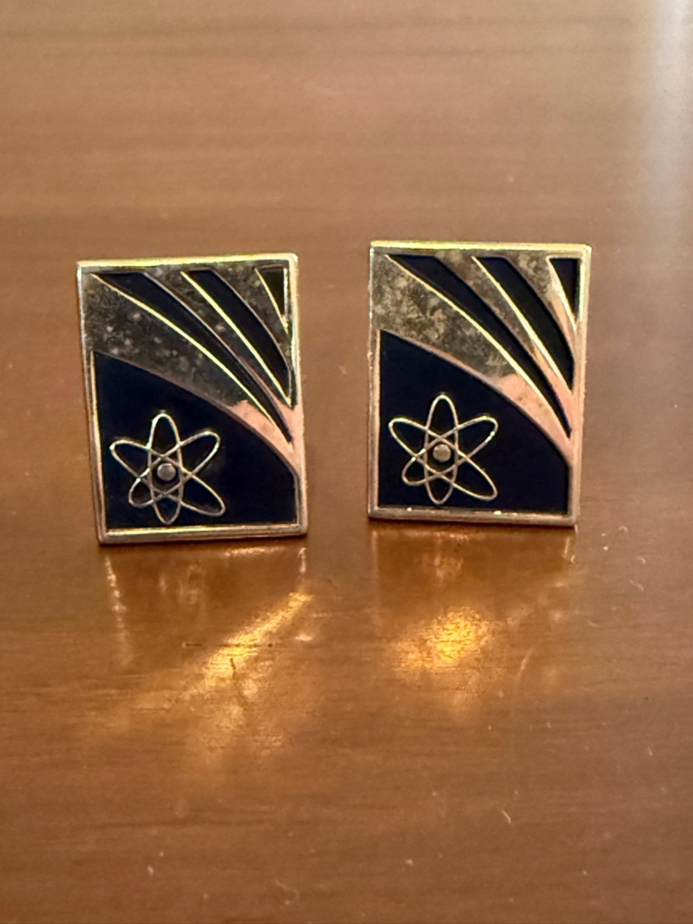 1950s Atomica cuff links